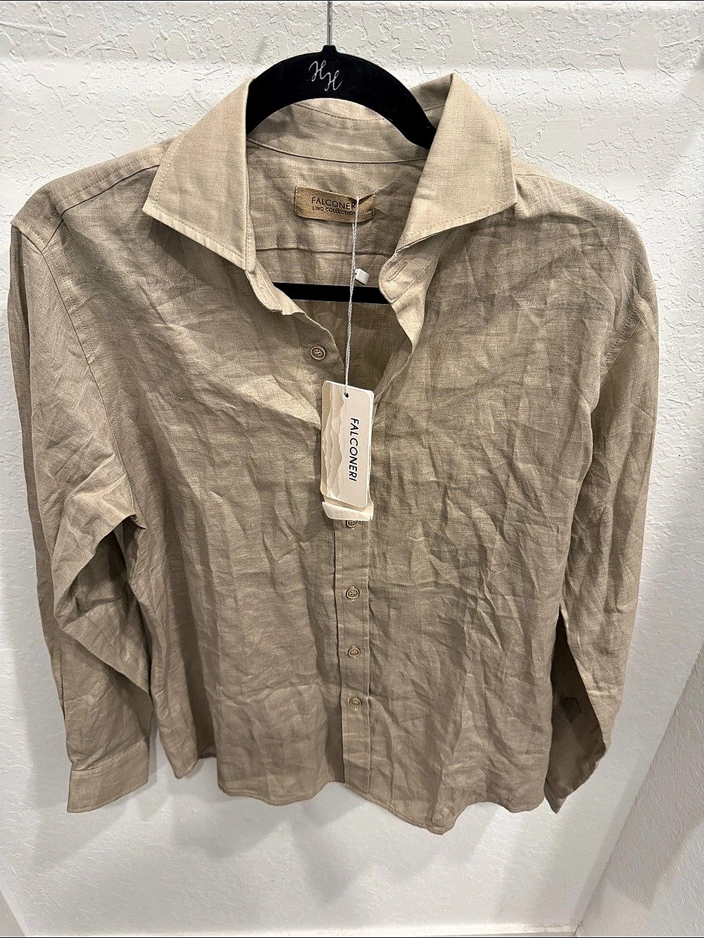Women’s Size Small (S)
Falconeri Lino Collection 100% Linen Button-Up Shirt